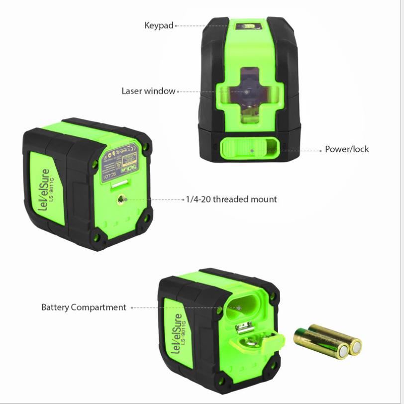 360deg-Rotary-2-Line-Laser-Self-Leveling-Vertical-Horizontal-Level-Green-Measure-Laser-Level-1274189