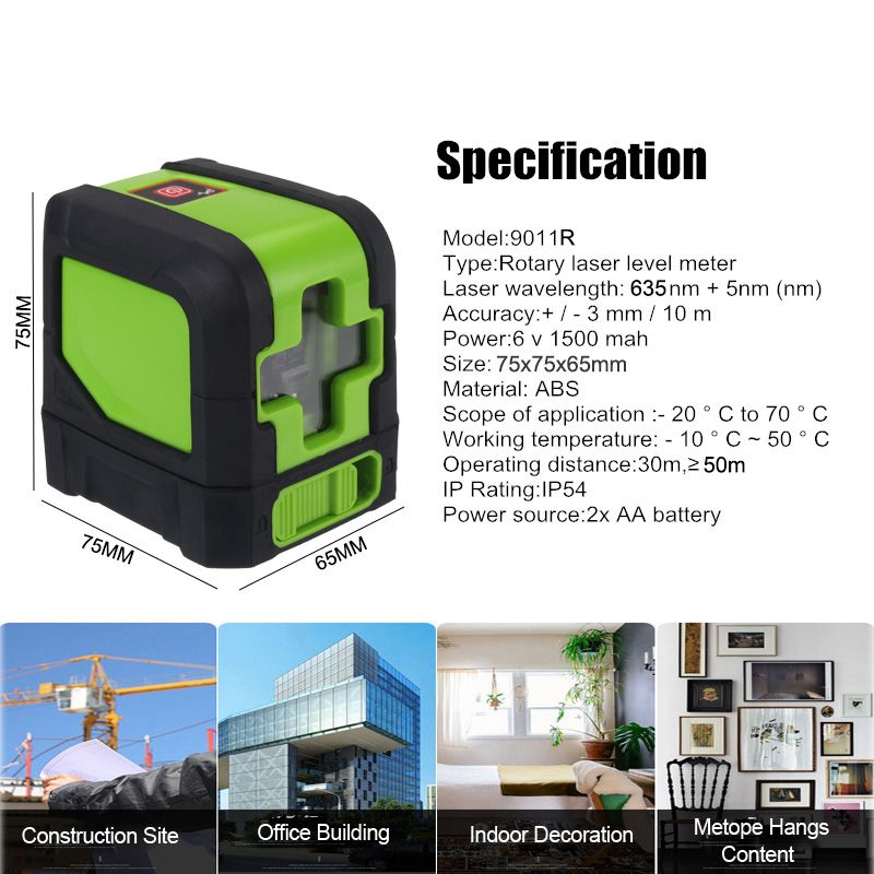 360deg-Rotary-2-Line-Laser-Self-Leveling-Vertical-Horizontal-Level-Red-Measure-Laser-Level-1274194