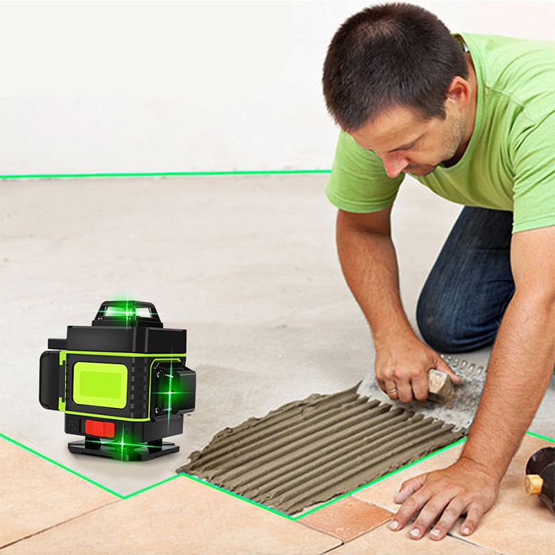 360deg-Rotary-3D-16-Line-Self-Leveling-Laser-Level-Measure-with-Wall-Bracket--Remote-1715706