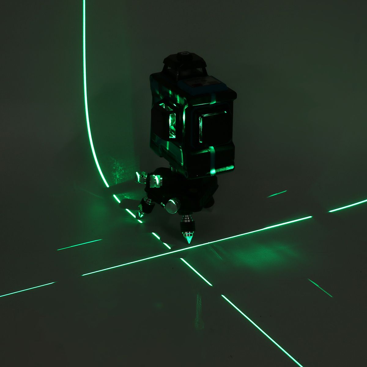 360deg-Rotary-3D-Green-Laser-Level-12-Lines-Self-Leveling-Cross-Measure-Tool-Kit-1740235