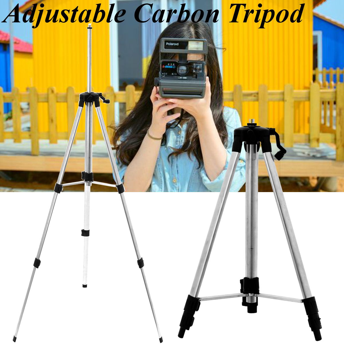 360deg-Universal-145M-Adjustable-Alloy-Tripod-Stand-Extension-For-Laser-Air-Level-1324195