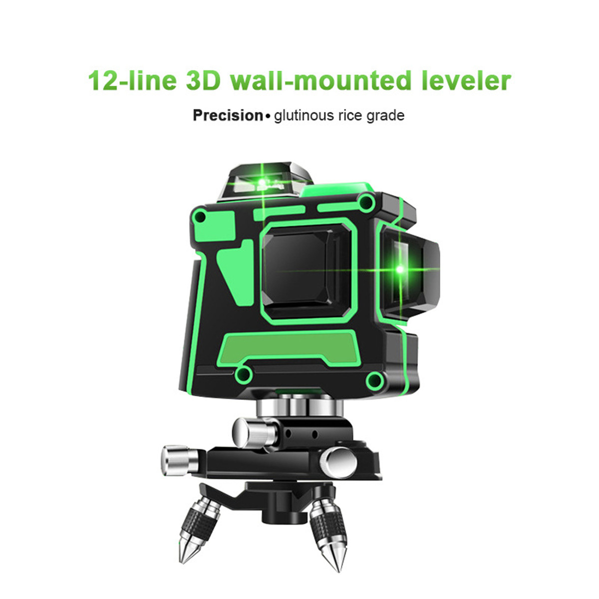 3D-12-Line-Green-Light-Laser-Level-Digital-Self-Leveling-360deg-Rotary-Measure-1665153