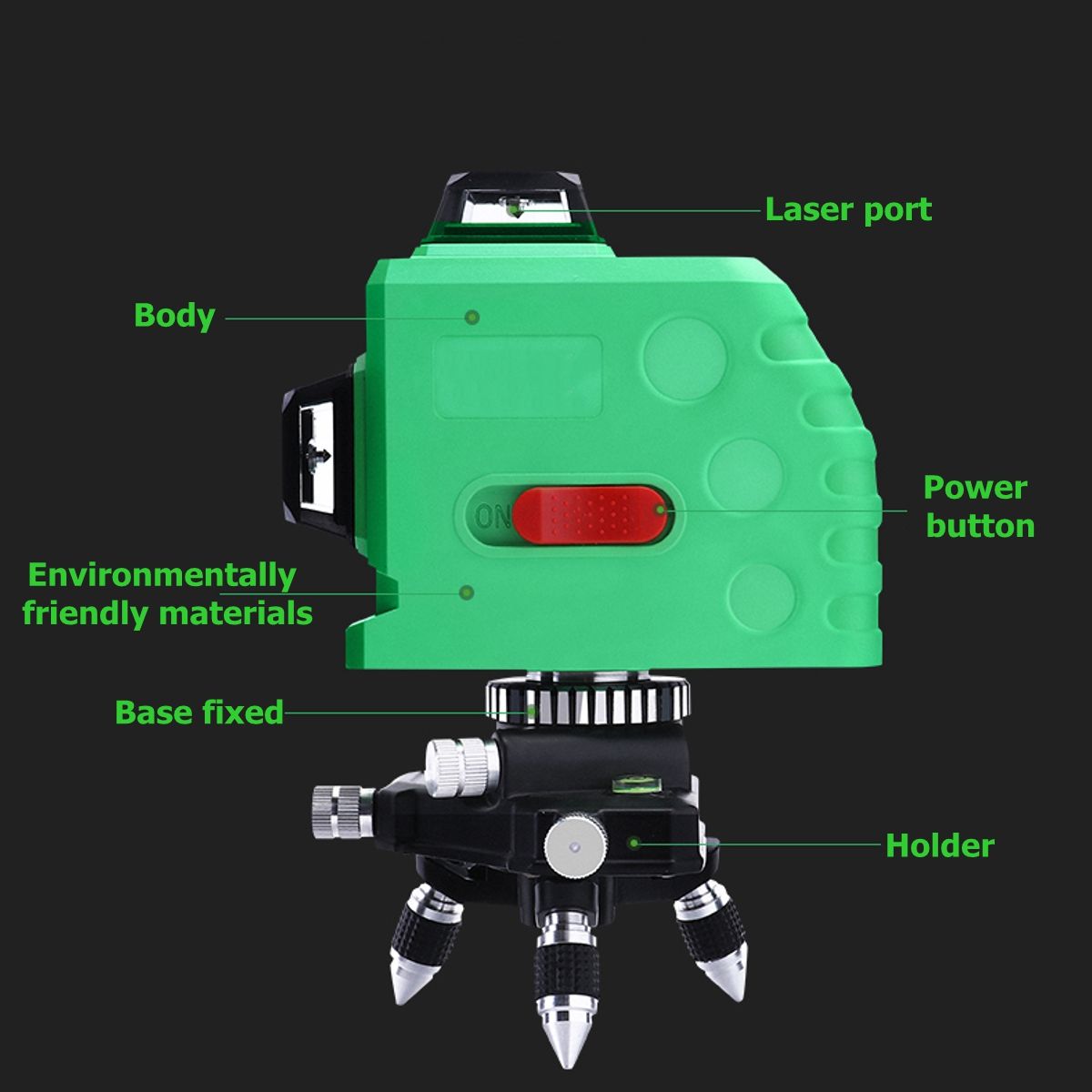 3D-12-Line-Laser-Level-Green-IP54-Self-Leveling-360deg-Rotary-Cross-Measure-Tool-1642221