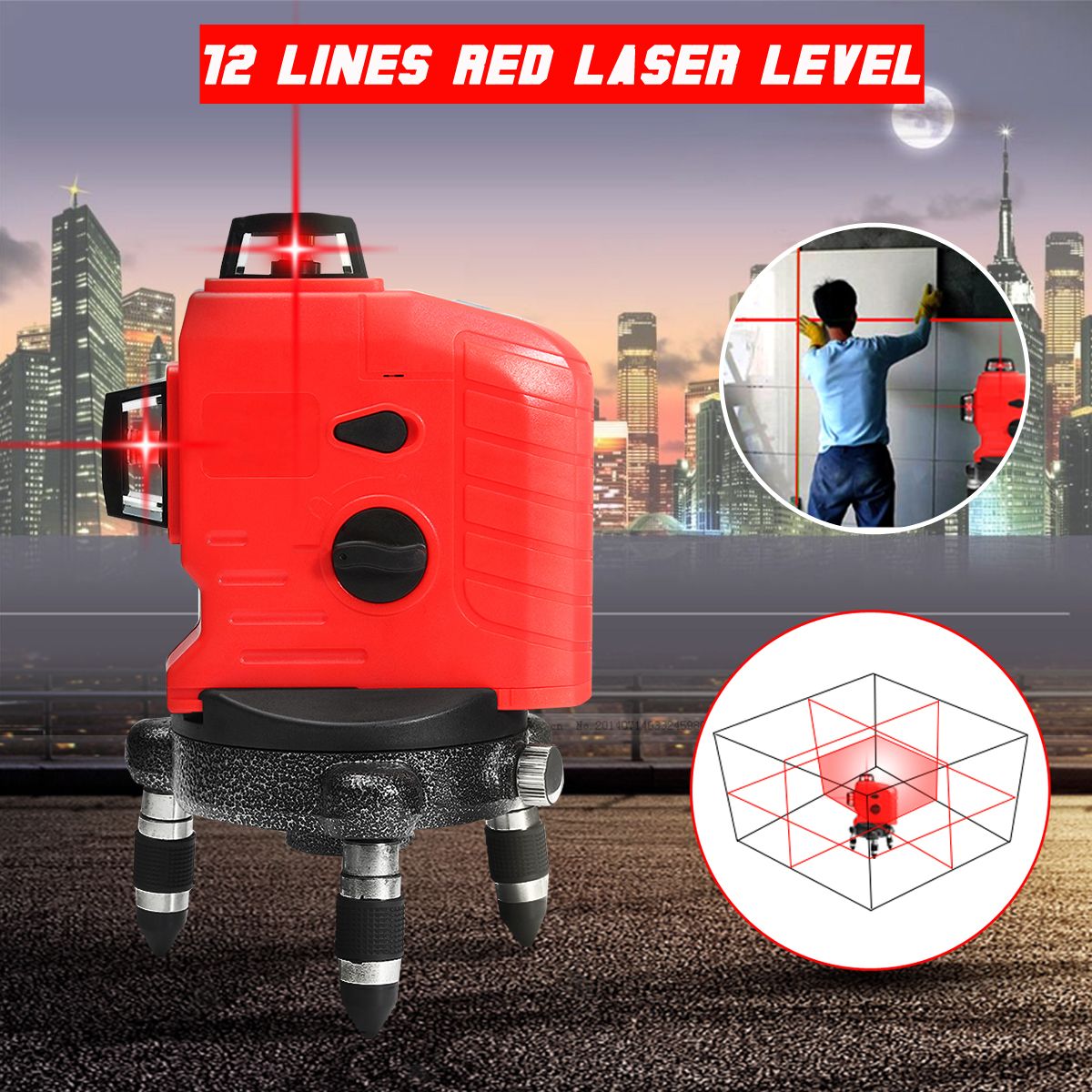 3D-12-Line-Red-Laser-Level-Measure-Self-Leveling-Vertical-Horizontal-Cross-Tool-1181165