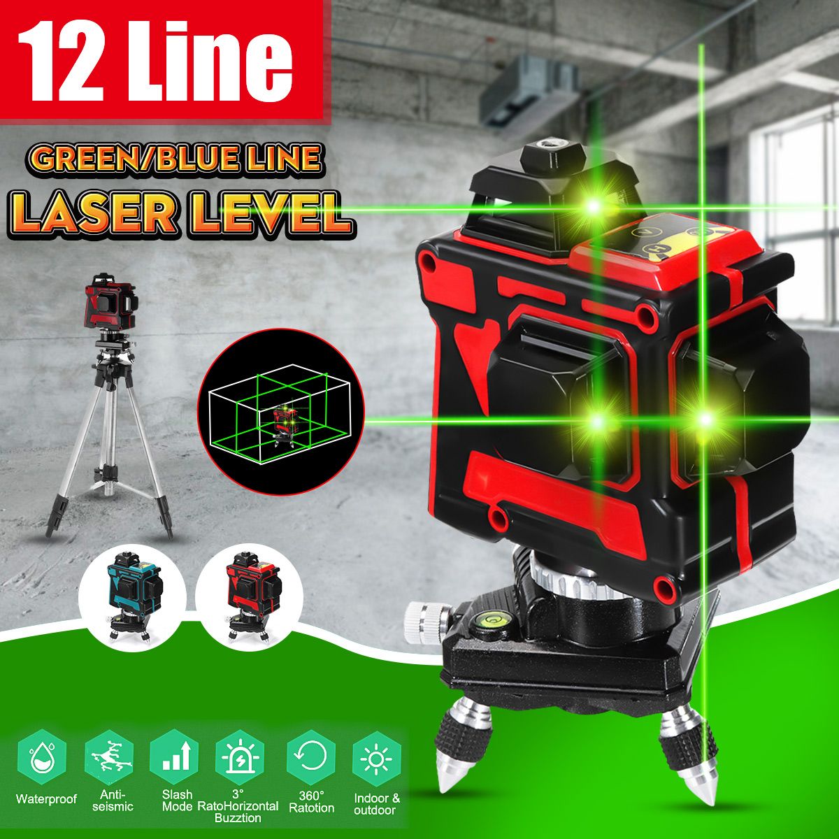 3D-12-Lines-Green-Blue-Line-Laser-Level--360deg-Cross-Self-Leveling-Engineer-with-Red-Blue-Shell-1473205