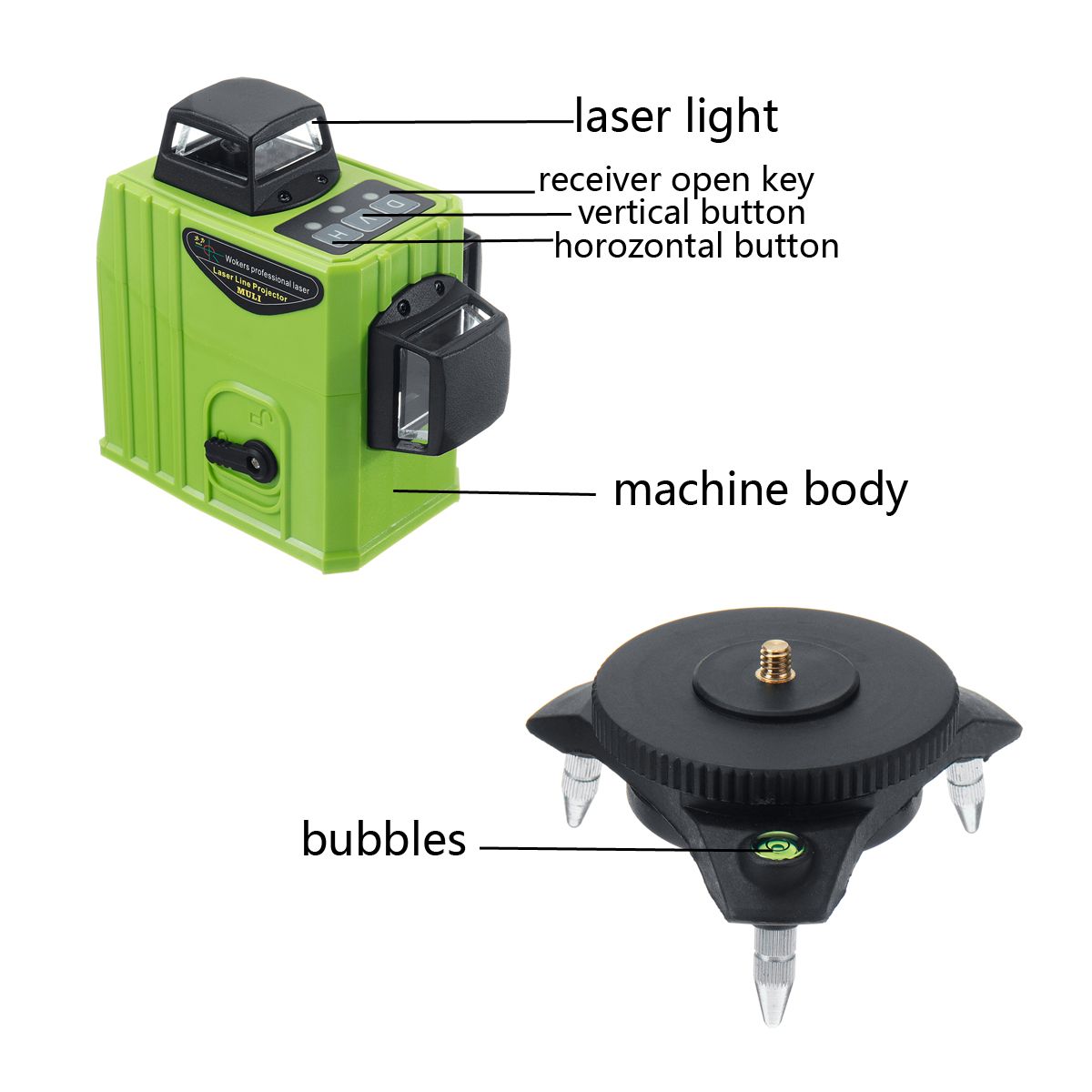 3D-Green-Laser-Level-Self-Leveling-12-Lines-360-Degree-HorizontalampVertical-Cross-1487380