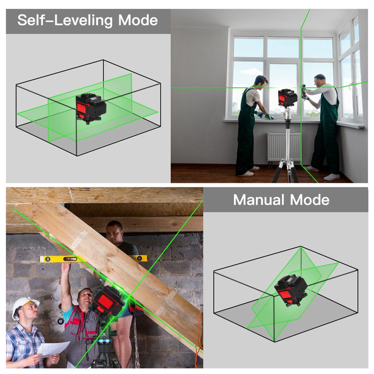 4D-1216-Line-Green-Light-Laser-Level-Digital-Self-Leveling-360deg-Rotary-Measure-1717894