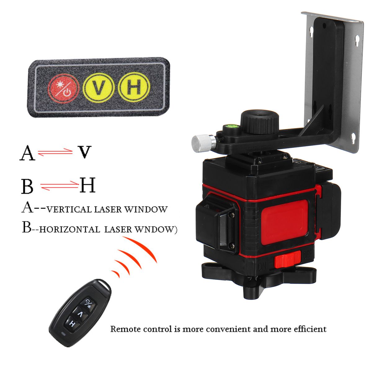 4D-1216-Line-Green-Light-Laser-Level-Digital-Self-Leveling-360deg-Rotary-Measure-1717894