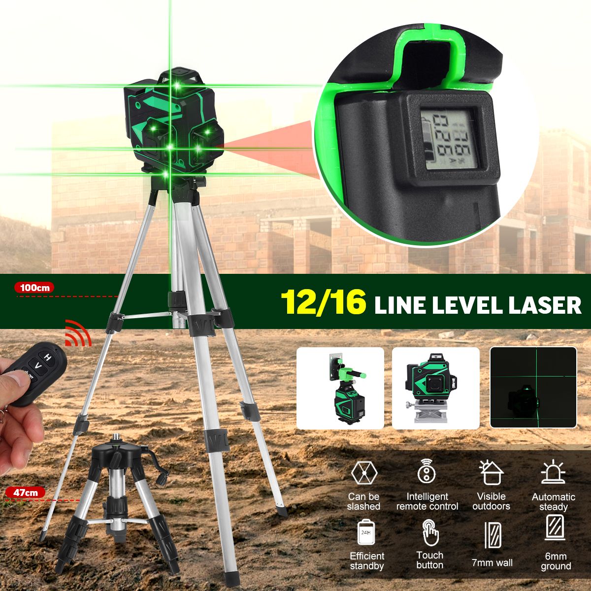 4D-16-Line-3D-12-Line-Green-Light-Laser-Level-Digital-Self-Leveling-360deg-Rotary-Measure-1731240