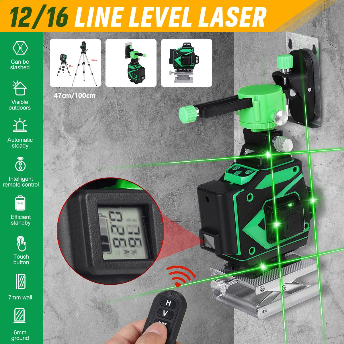 4D-16-Line-3D-12-Line-Green-Light-Laser-Level-Digital-Self-Leveling-360deg-Rotary-Measure-1731240