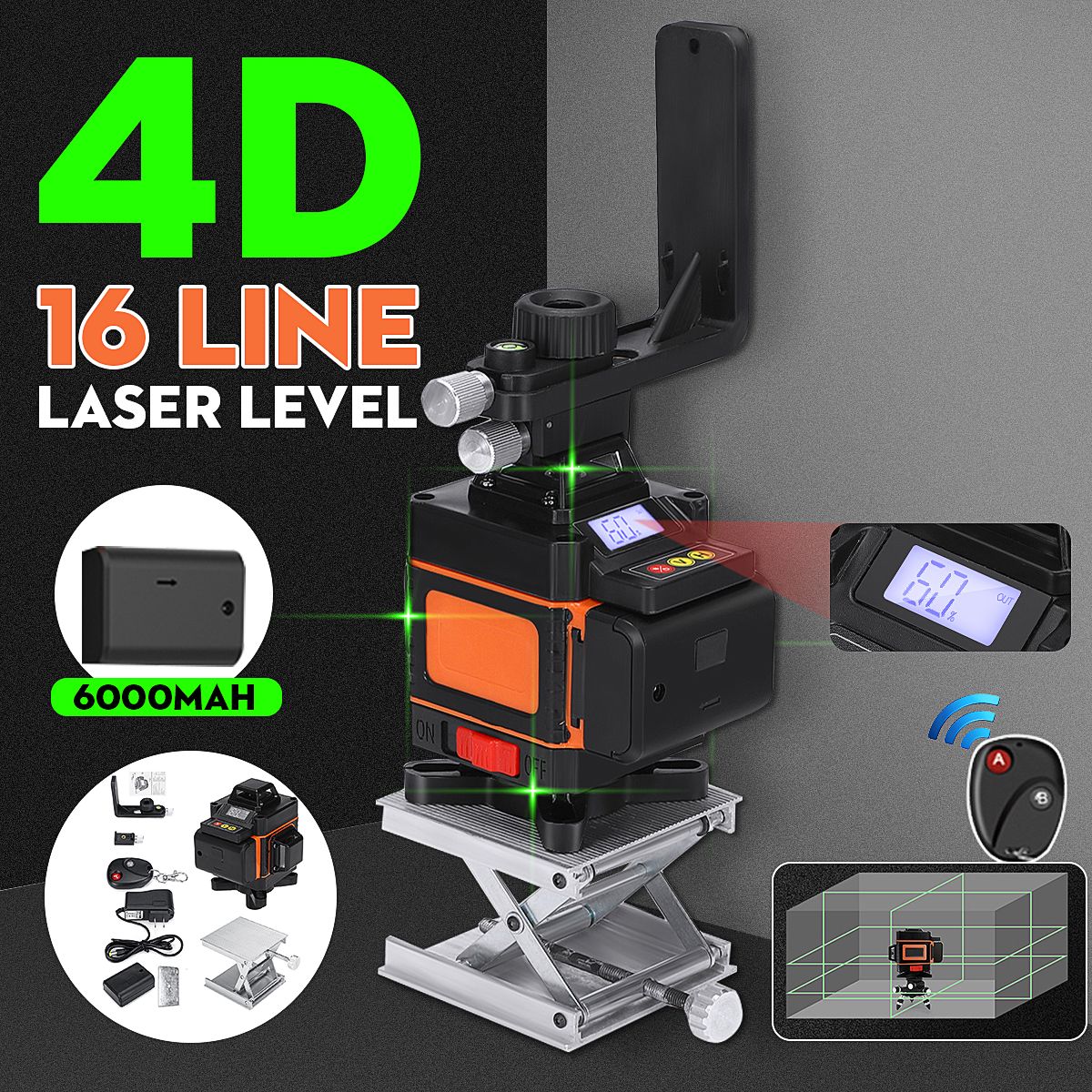 4D-16-Lines-Laser-Level-Green-Light-Auto-Self-Leveling-360deg-Rotary-Measure-Tool-1636661