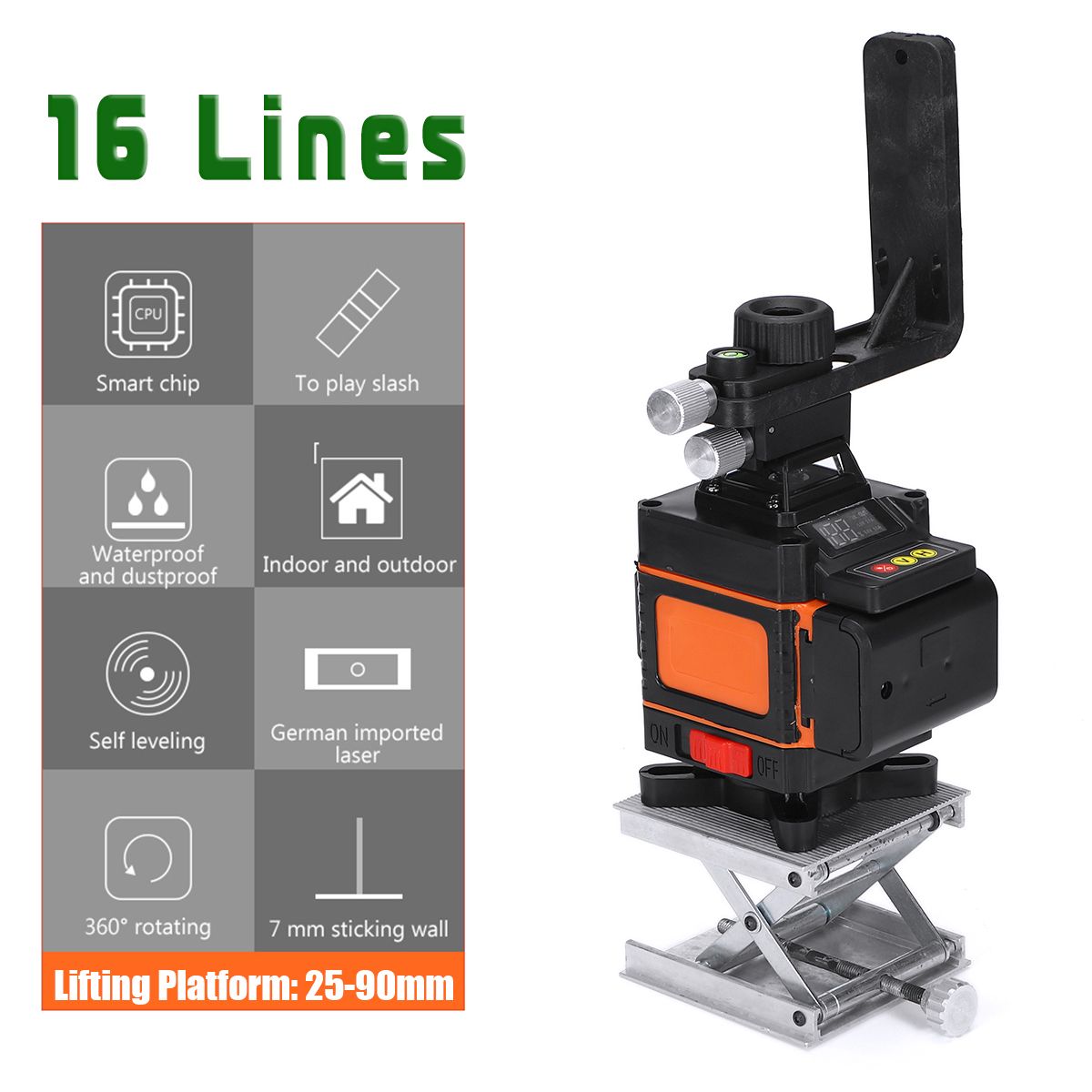 4D-16-Lines-Laser-Level-Green-Light-Auto-Self-Leveling-360deg-Rotary-Measure-Tool-1636661