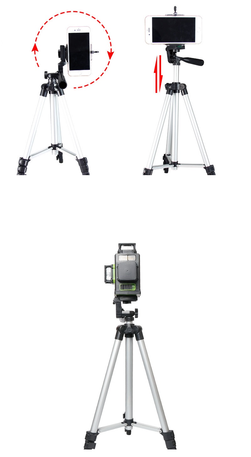 Adjustable-Laser-Level-Tripod-Rod-Leveling-Bubble-14-Inch-Travel-Camera-Tripod-with-Extension-Height-1416329