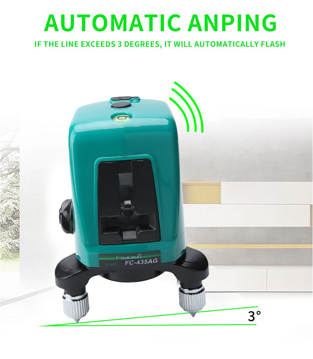 Foucault-FC-435AG-Mini-Infrared-Laser-Level-with-Oblique-Function-Line-Projector-2-Line-1-Brightenin-1567180