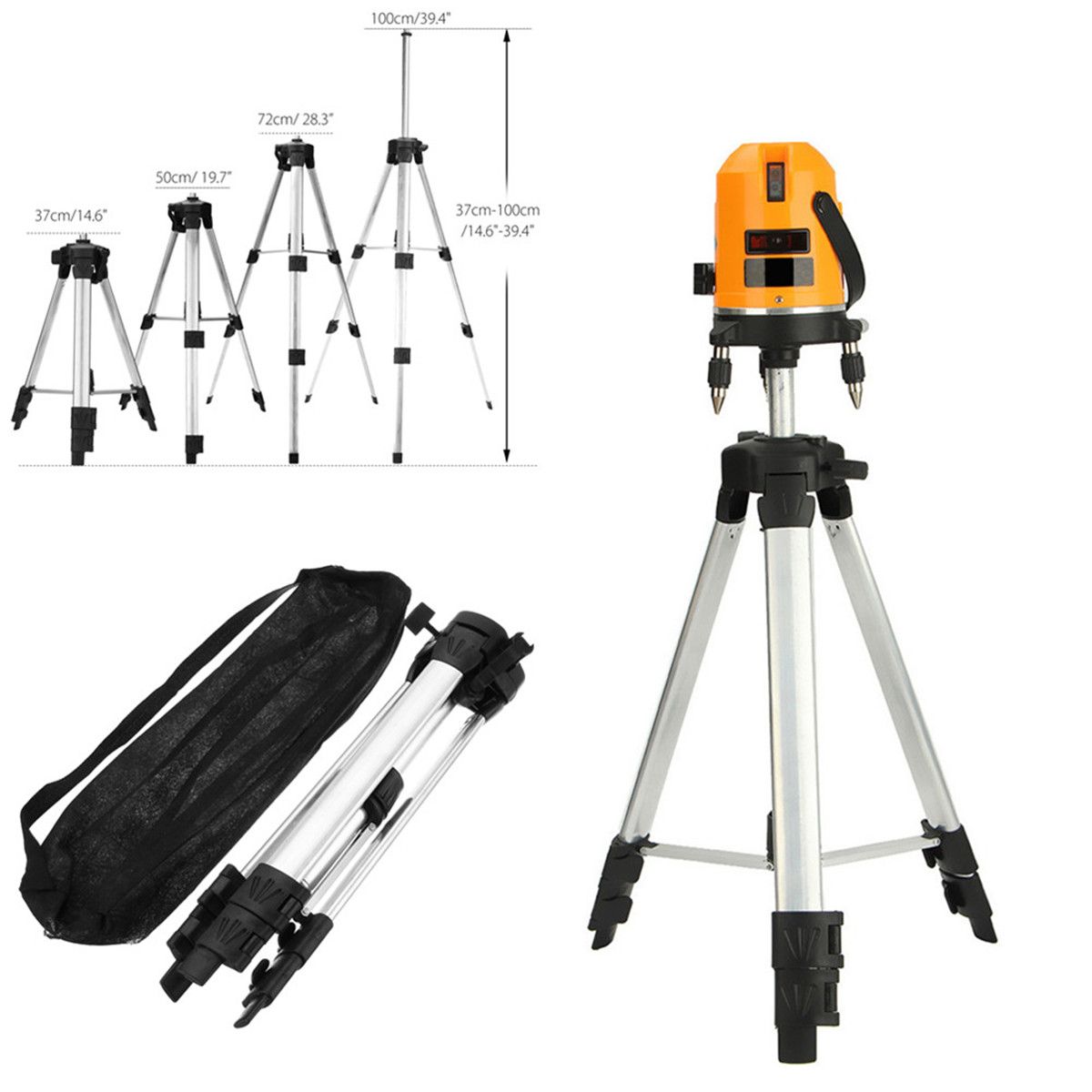 Level-Tripod-Holder-Stand-Mount-Telescopic-Aluminium-Alloy-for-Self-Leveling-Laser-1197242