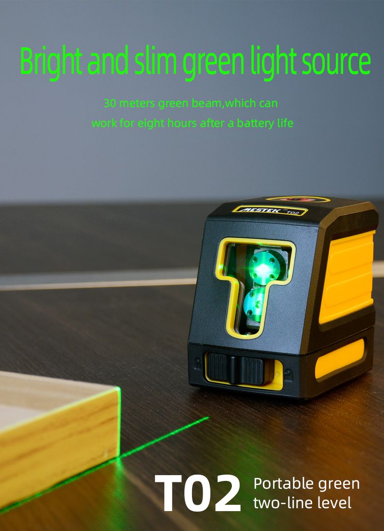 MESTEK-T02-Laser-Level-Green-2-Lines-Self-leveling-Laser-Leveler-Vertical-Horizontal-Cross-Laser-Red-1604496