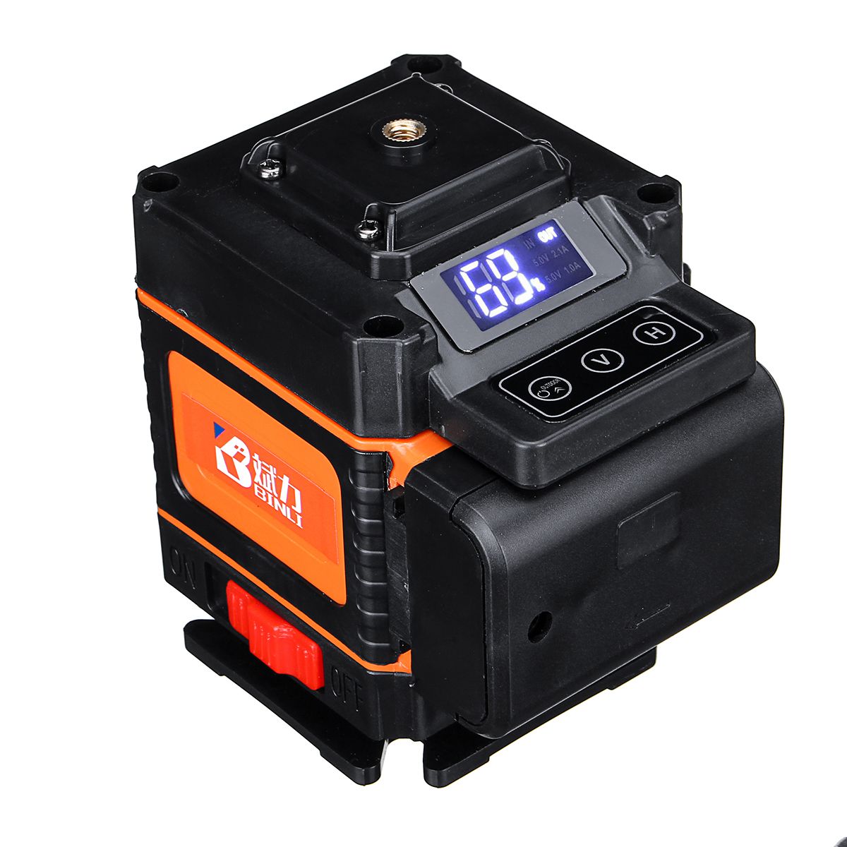 Remote-Control-12-Line-3D-Green-Laser-Level-Digital-Battery-Display-Portable-Laser-Level-Cross-Self--1553777