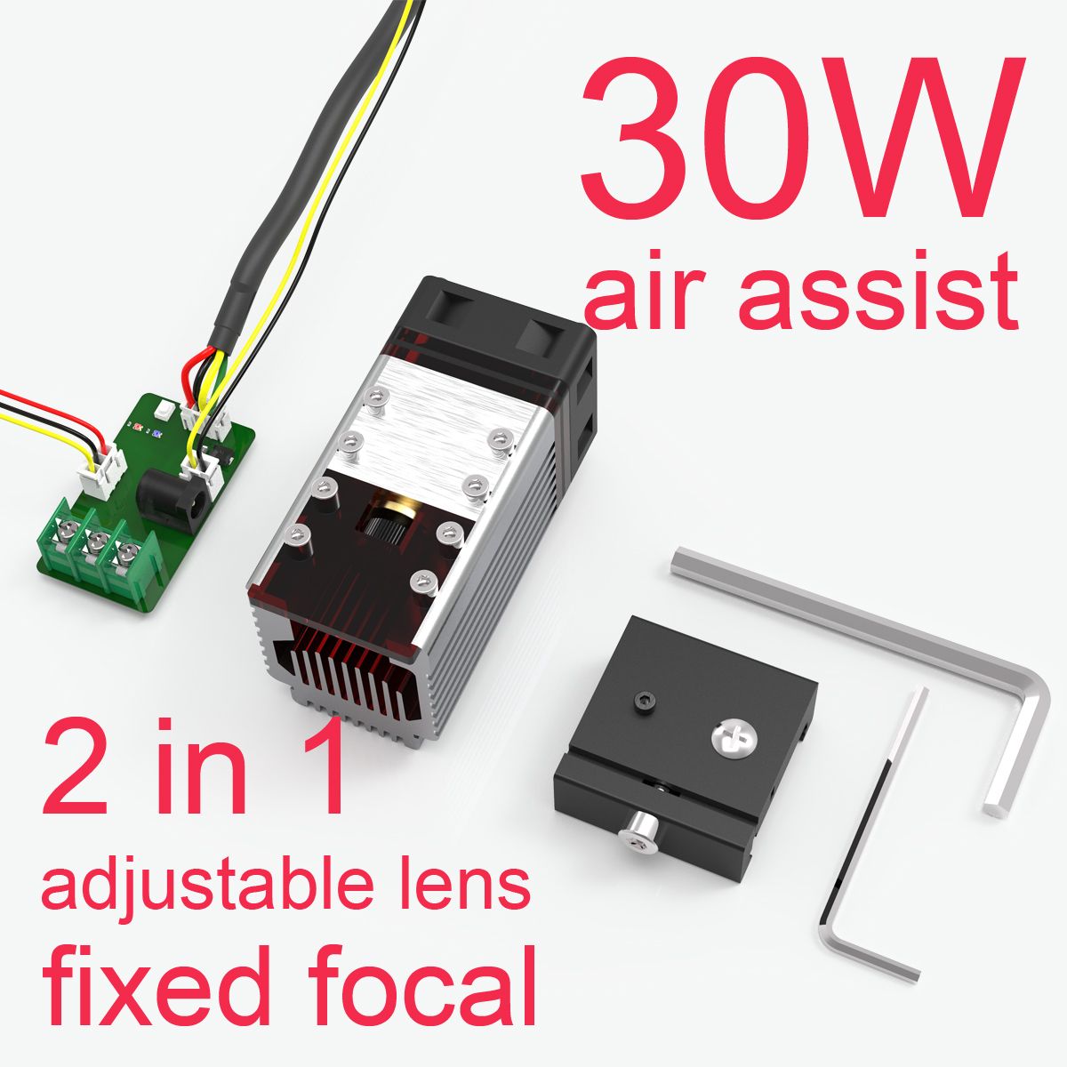8PcsSet-NEJE-30W-Laser-Module-2-In-1-Adjustable-Variable-Focus-Lens-and-Fixed-Focal-Modified-Laser-A-1758624