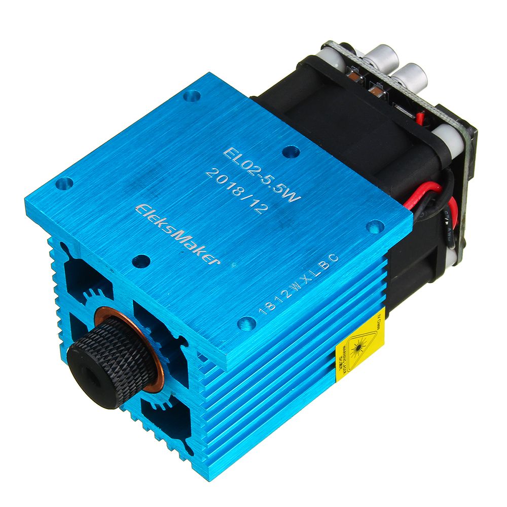 EleksMakerreg-EL01-5500-445nm-5500mW-Blue-Laser-Module-PWM-Modulation-254-3P-DIY-Engraver-1287790