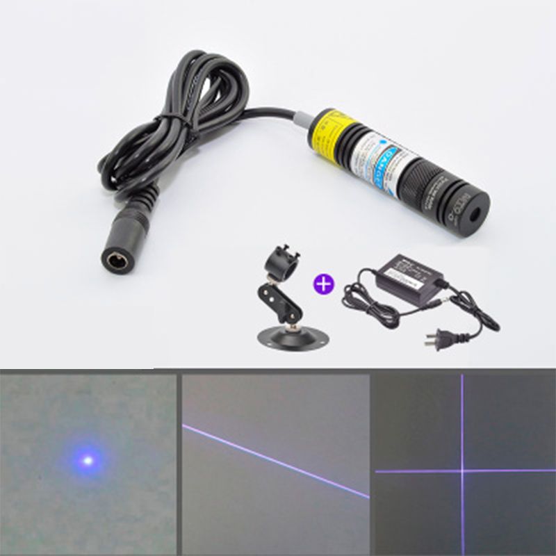MTOLASER-120mW-405nm-Blue-violet-Dot-Laser-Module-Generator-Variable-Focus-Industrial-Marking-Positi-1533867