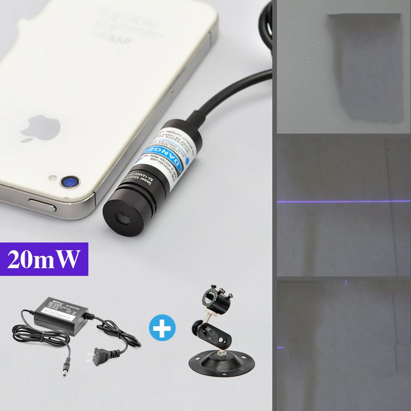 MTOLASER-20mW-405nm-Blue-violet-Line-Laser-Module-Generator-Variable-Focus-Industrial-Marking-Positi-1459335