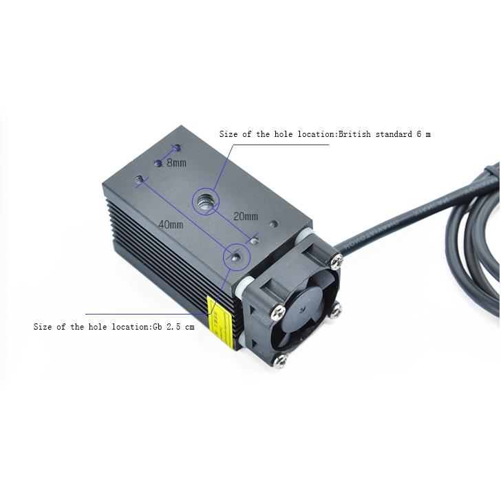 MTOLASER-250mW-660nm-Red-Dot-Laser-Module-Generator-Variable-Focus-Industrial-Marking-Position-Align-1427658