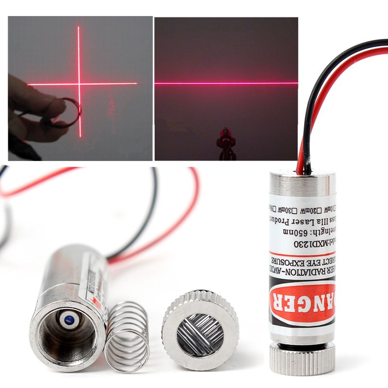 Red-Laser-Module-5mW-650nm-Focus-Adjustable-Laser-Head-5V-Industrial-Grade-1281225