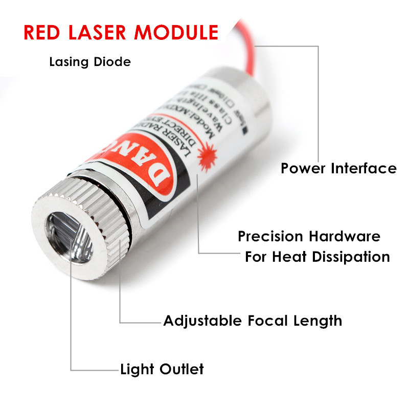 Red-Laser-Module-5mW-650nm-Focus-Adjustable-Laser-Head-5V-Industrial-Grade-1281225