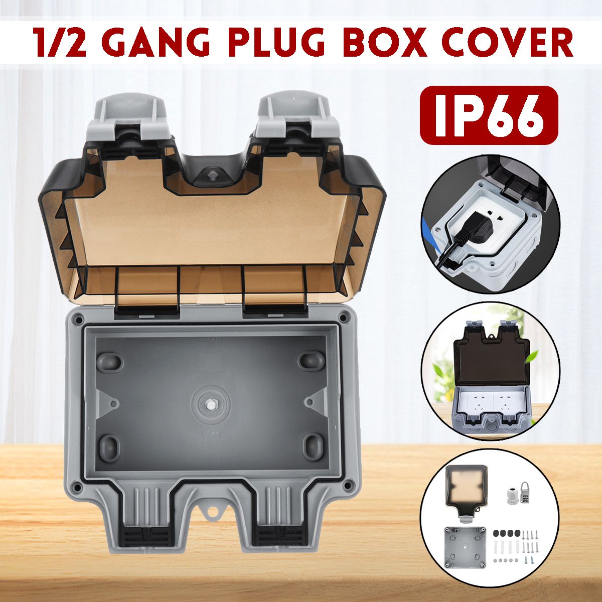 12-Gang-Electric-Plug-Box-Cover-Safety-Socket-Protector-Splash-Box-Waterproof-1679684