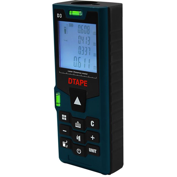 DTAPE-D3-Digital-Laser-40m-60m-80m-100m-Rangefinder-Distance-Meter-Single-Continuous-AreaVolumePytha-1204312