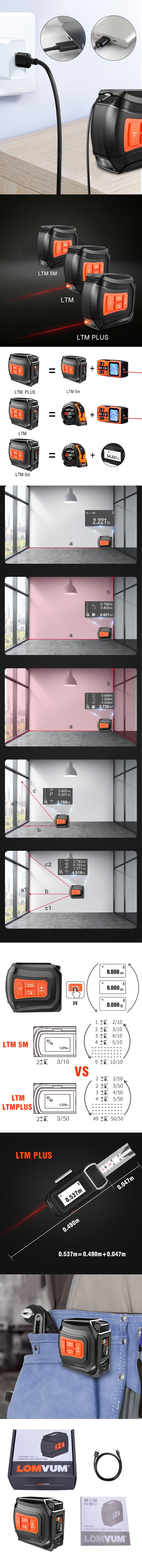 LOMVUM-LTM-USB-Rechargeable-Laser-Tape-Laser-Distance-Meter-Real-Time-Dada-4060m-Laser-Rangefinder-5-1563110