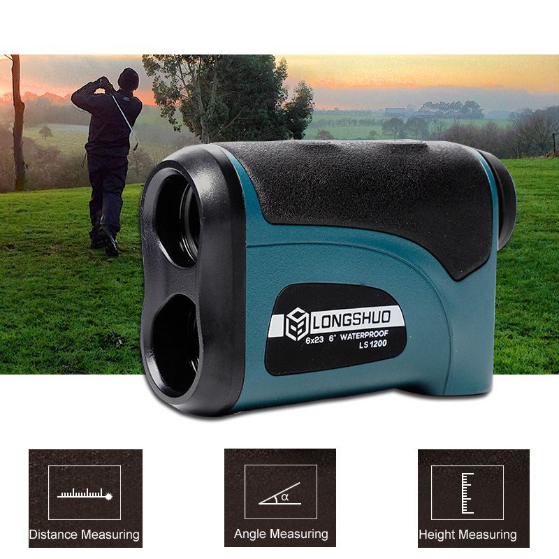 LS1200-Laser-Rangefinder-Hunting-1200m-Telescope-Laser-Distance-Meter-Golf-Digital-Monocular-Range-F-1553499