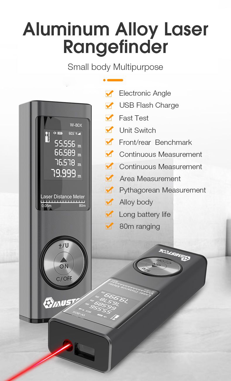 MUSTOOL-80m-Digital-Mini-Laser-Rangefinder-with-Electronic-Angle-Sensor-MInFt-Unit-Switching-USB-Cha-1694249