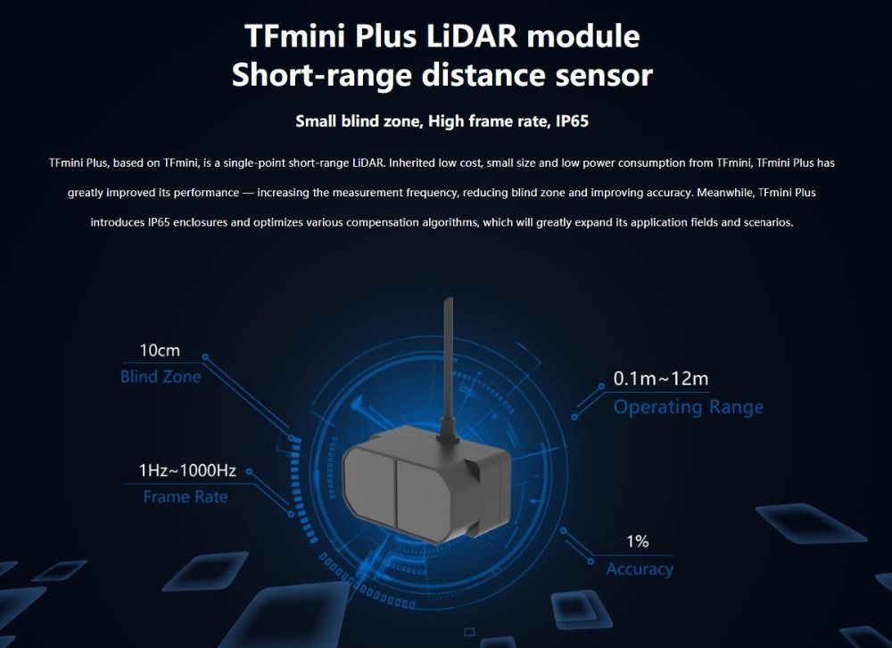 New-TFmini-Plus-Lidar-Module-TOF-Short-Ranging-Sensor-Waterproof-IP65-Laser-Distance-Meter-1647816