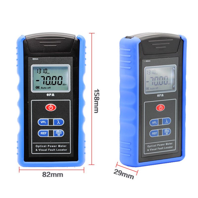 TM203N-650nm-001dbm-Optic-Power-Red-Light-Meter-FC-SC-Adapter-Source-LCD-Tester-Detector-1310533