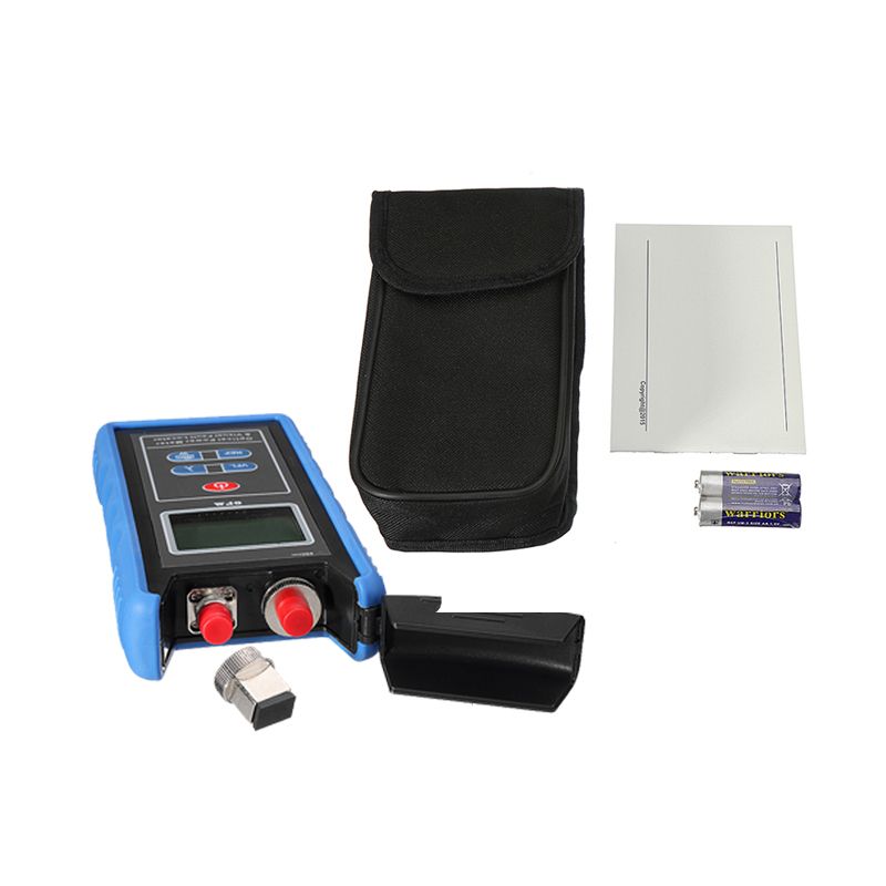 TM203N-650nm-001dbm-Optic-Power-Red-Light-Meter-FC-SC-Adapter-Source-LCD-Tester-Detector-1310533