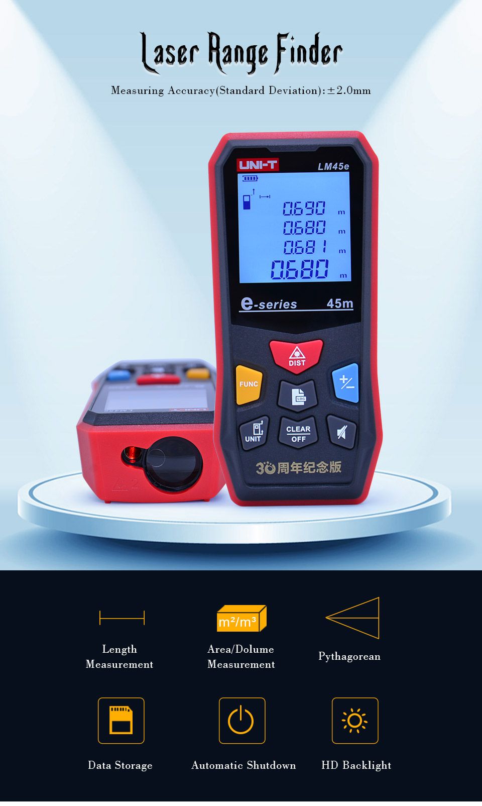 UNI-T-LM45E-Digital-Laser-Distance-Meter-45m-60m147ft-196ft-Laser-Rangefinder-Measure-Diastimeter-1533491
