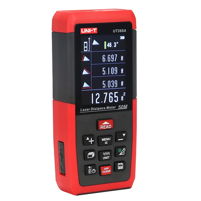 UNIT-UT395A-Professional-50M-Laser-Distance-Meter-Triangle-Area-Continuous-Measure-Rangefinder-with--1105503