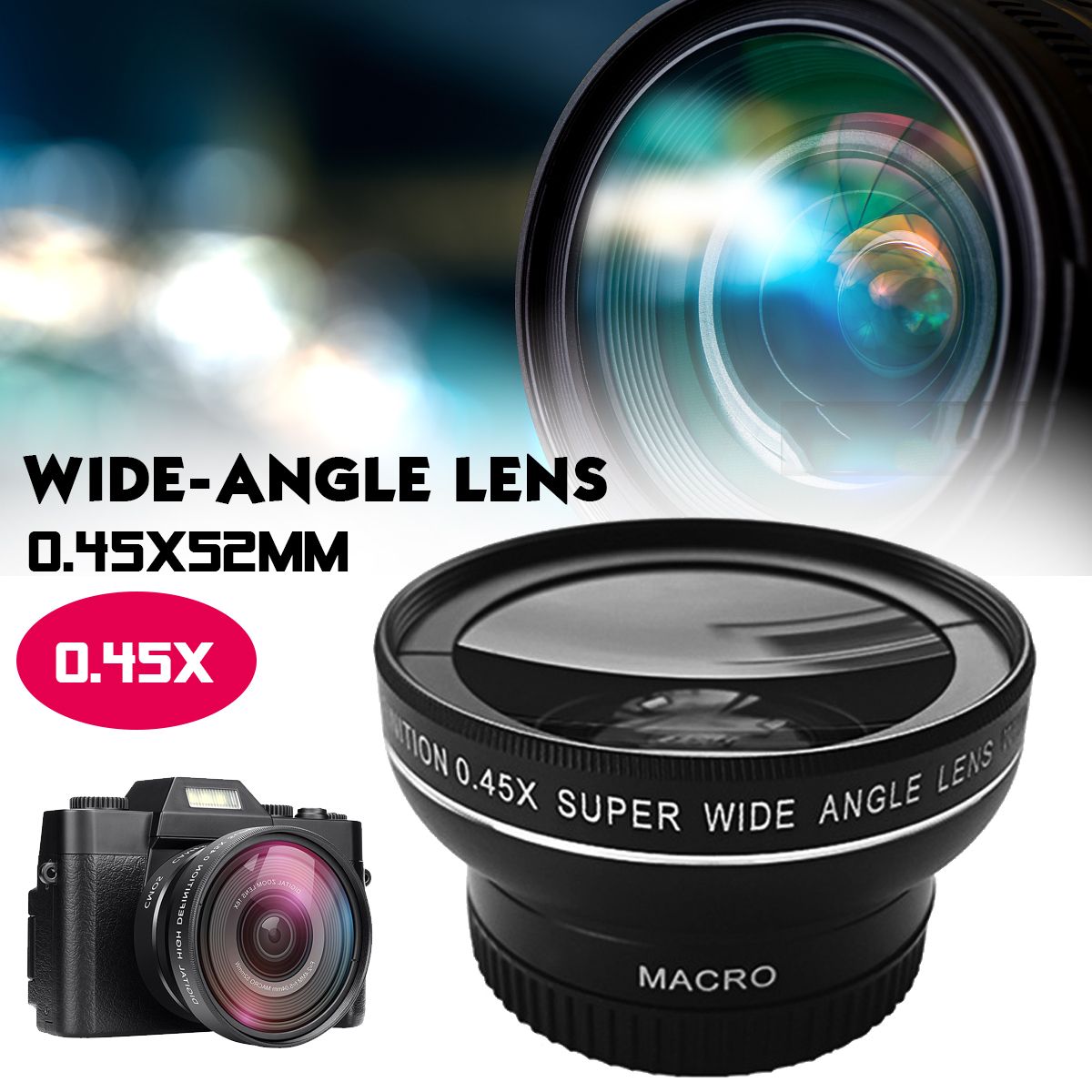 045x52MM-Wide-angle-Macro-Lens-For-KOMERY-30MP-16X-4K-Vlog-Camcorder-1748937