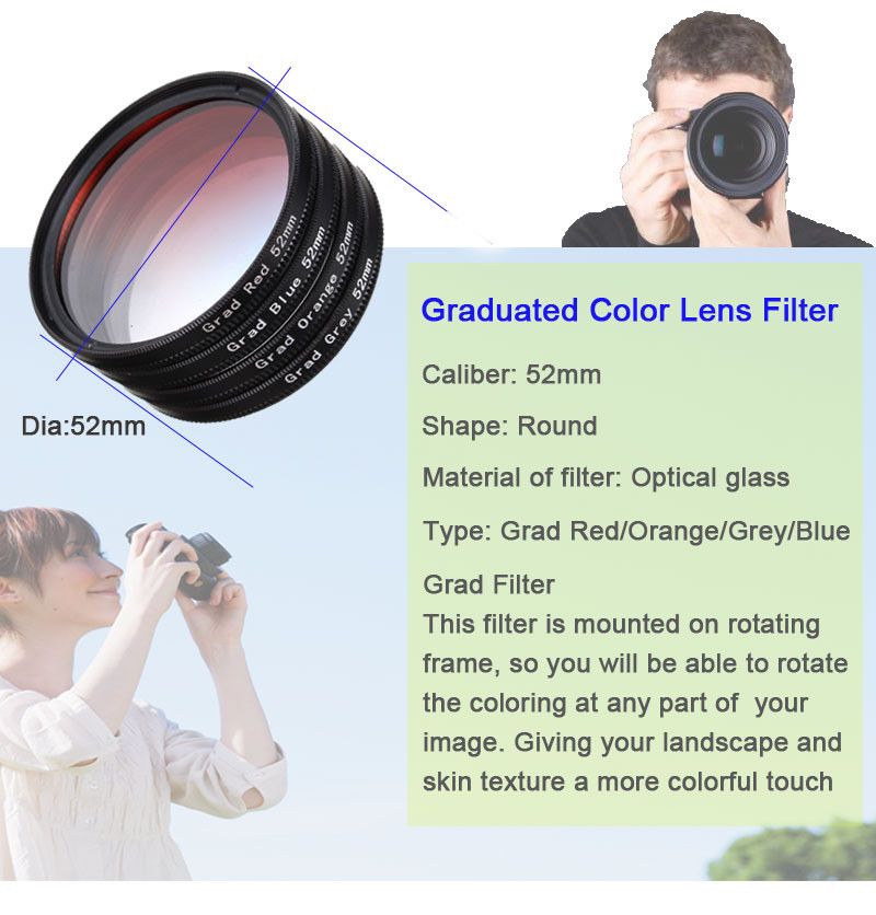 4-Pieces-52mm-Graduated-Color-Lens-Filter-for-DSLR-Camera-1142295