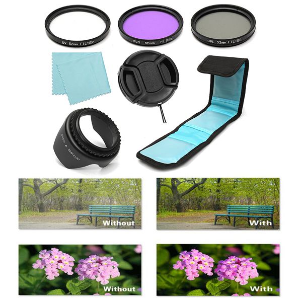 7Pcs-52mm-UV-CPL-Polarizing-FLD-Lens-Filter-Hood-Kit-For-Canon-Nikon-Camera-1079608