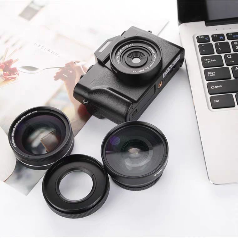 KOMERY-045x37mm-2X-Wide-Angle-Lens-Macro-Micro-Single-Camera-Additional-Lens-1755541