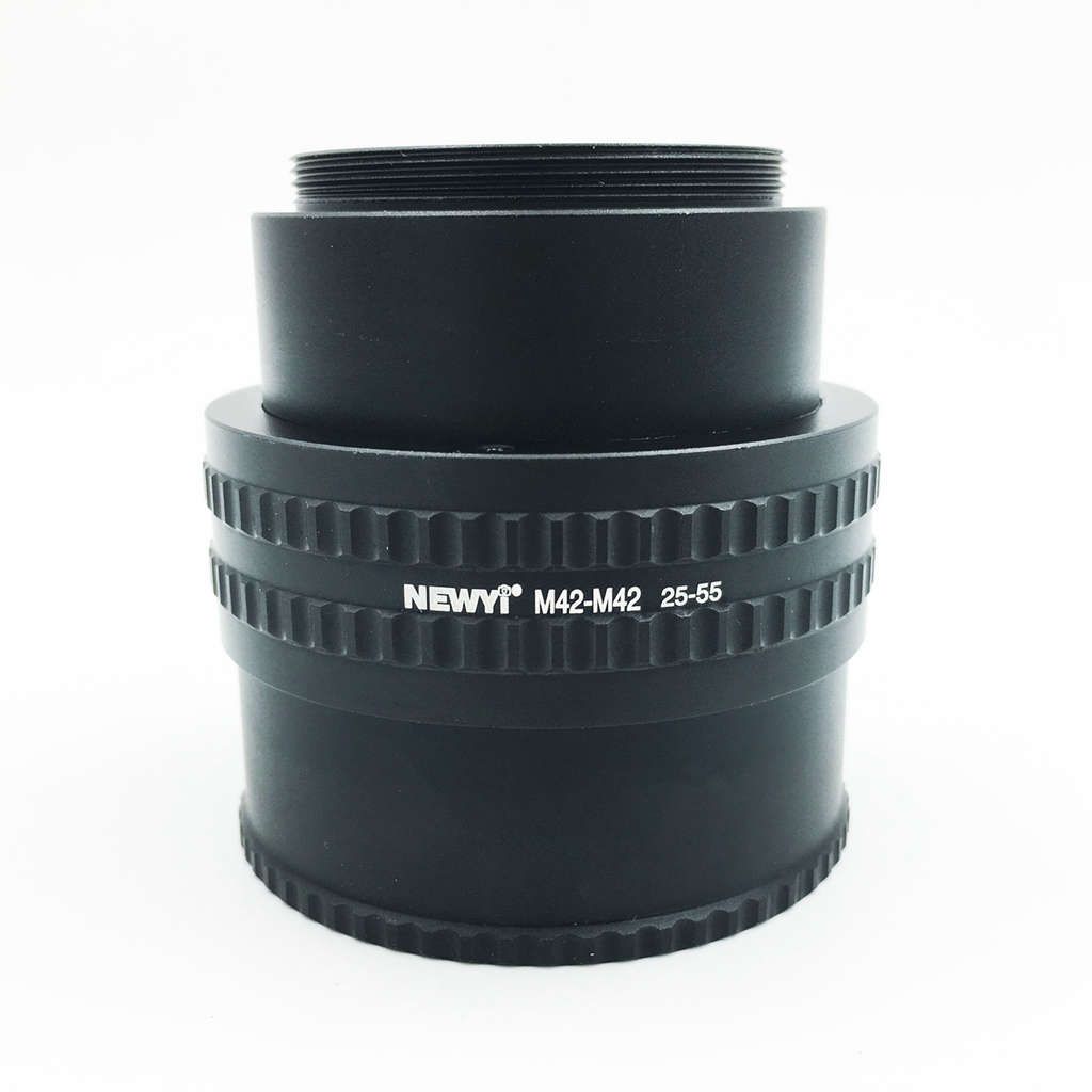 NEWYI-M42-M42-Mount-Lens-25-55MM-Adjustable-Focusing-Helicoid-Macro-Tube-Adapter-Tube-Ring-1544860
