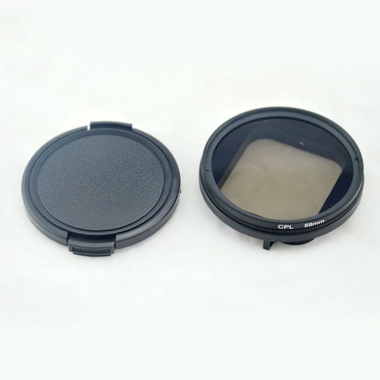 58mm-CPL-Filter-Circular-Polarizer-Lens-with-Cap-for-Gopro-HD-Hero-4-3-Plus-3-1107959