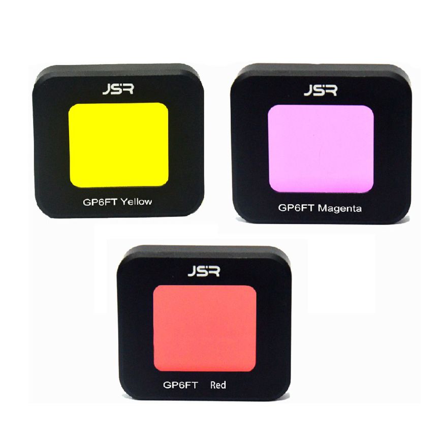 JSR-RedYellowPurple-Lens-Filter-Cover-for-Gopro-6-5-Sport-Camera-Original-Waterproof-Case-1326505