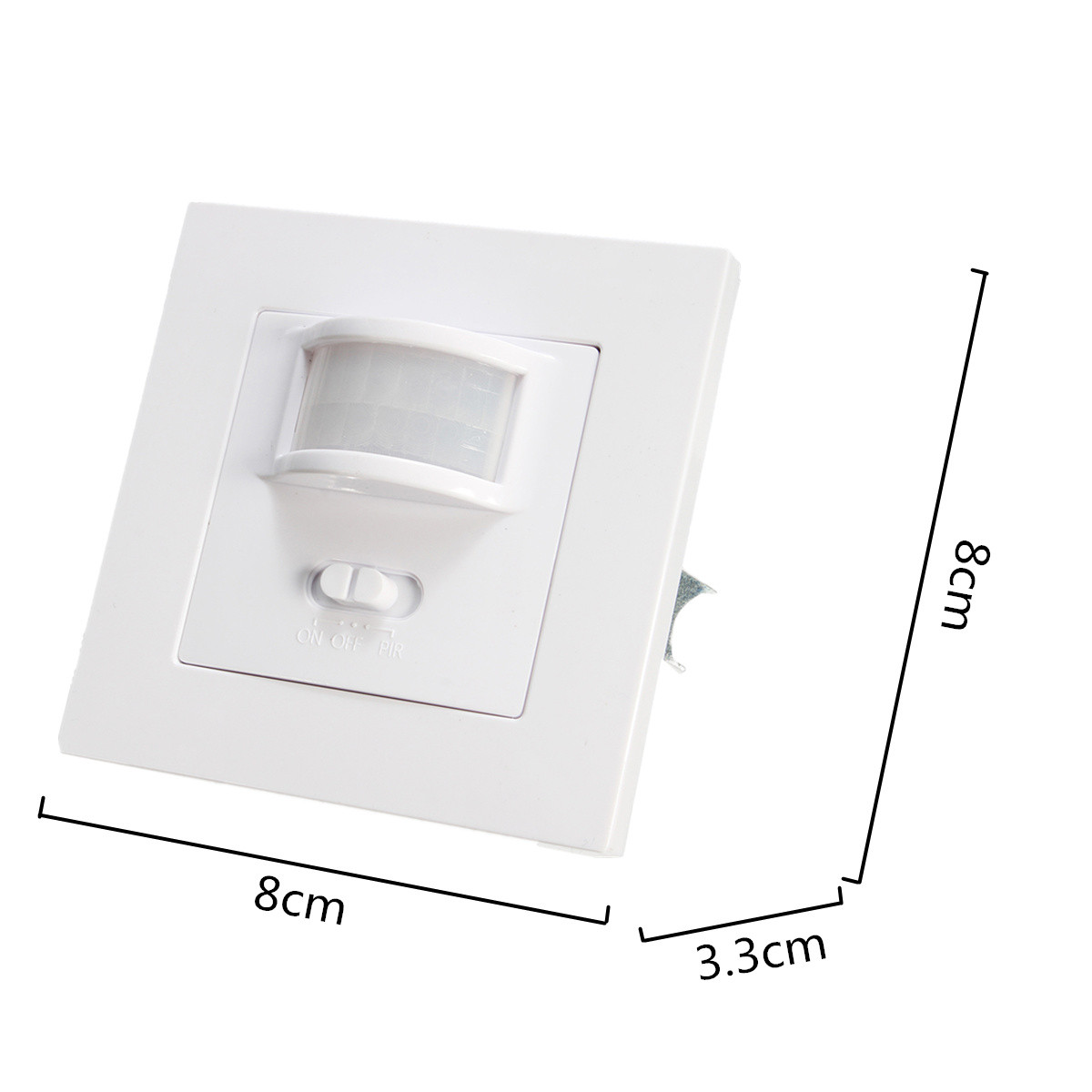 140-Degree-Infrared-PIR-Motion-Sensor-Recessed-Wall-Lamp-Bulb-LED-Strip-Light-Switch-AC220-240V-1122123