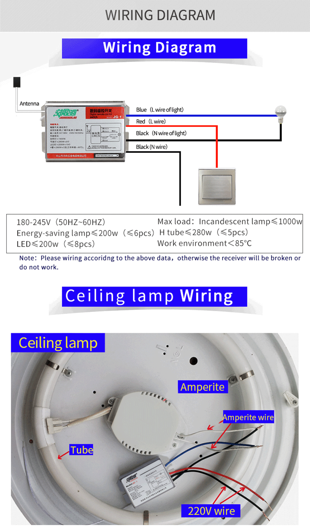 JG-1S--2N1-433Mhz-One-Way-Wireless-Remote-Control-Light-Switch-for-LED-Lamp-Incandescent-Lighting-AC-1587813