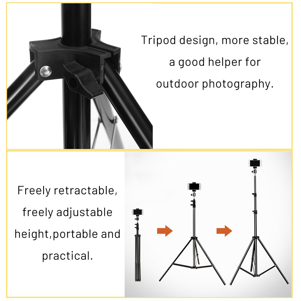 50cm-150cm-Portable-Extendable-Aluminum-Tripod-Stand-Video-Ring-Light-Stand-Photography-Fill-Light-H-1672424