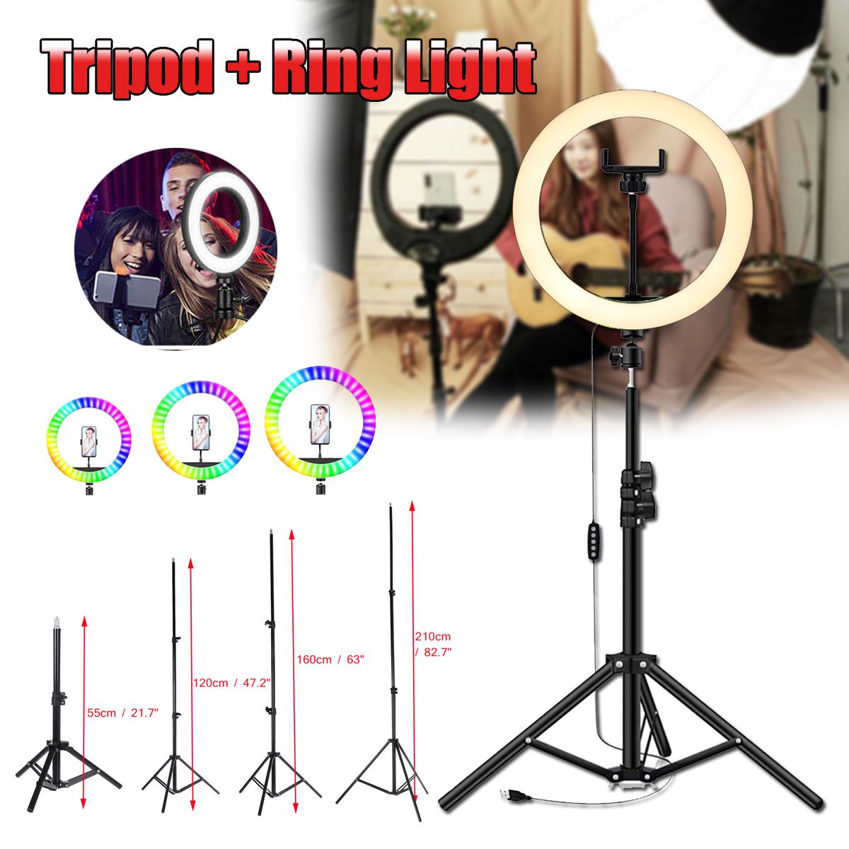 55120160210cm-LED-Ring-Light-Tripod-Stand-Studio-Photo-Makeup-Live-Lamp-1730674