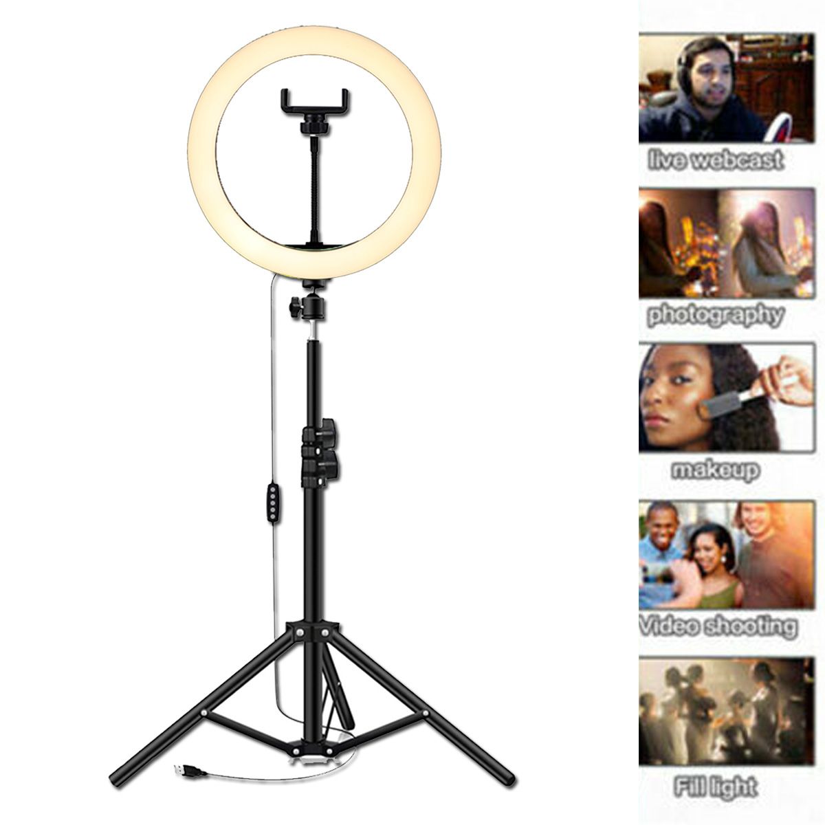 55120160210cm-LED-Ring-Light-Tripod-Stand-Studio-Photo-Makeup-Live-Lamp-1730674